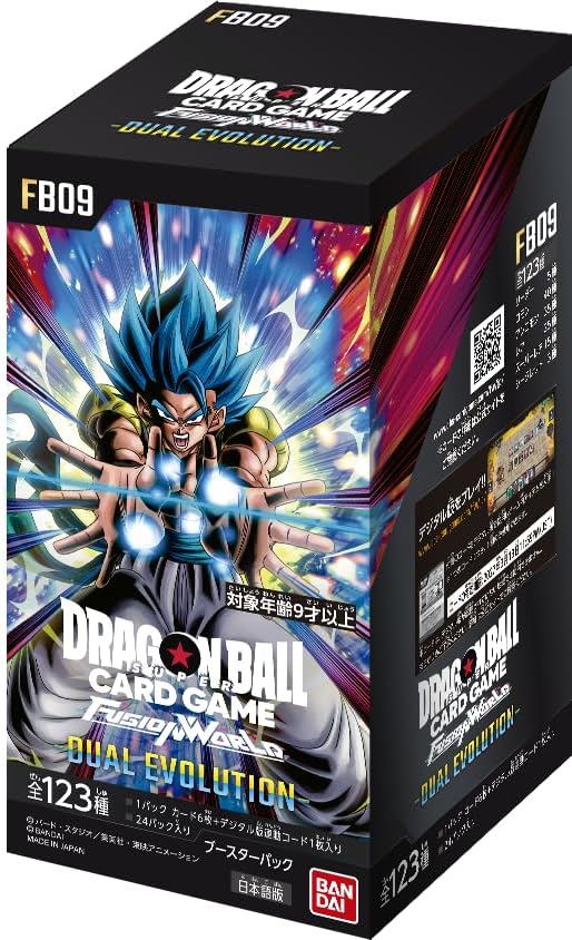 Dragonball Fusion World Dual Evolution FB09 - Booster Box Jap