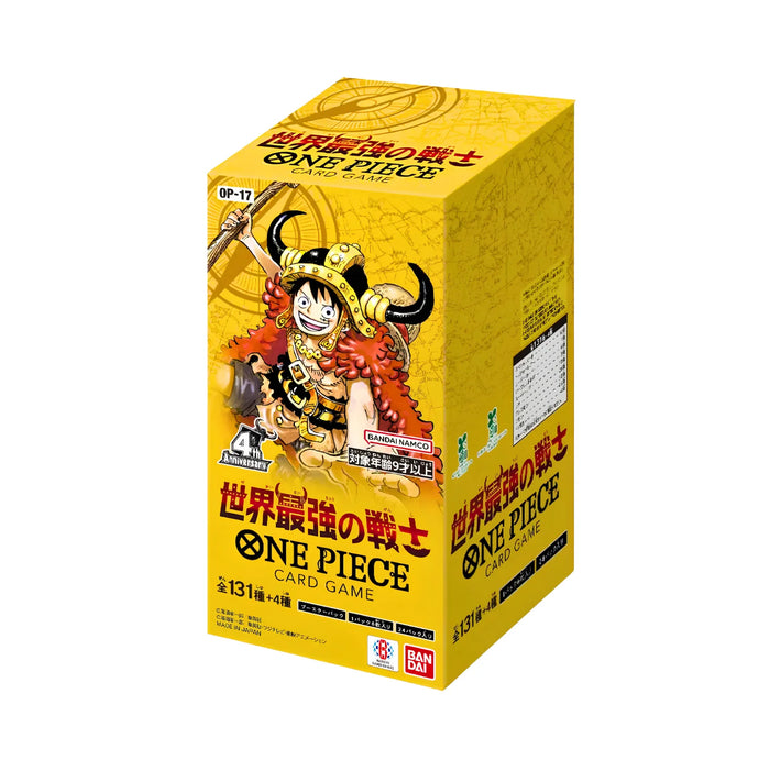 The World's Strongest Warrior Booster Box Jap