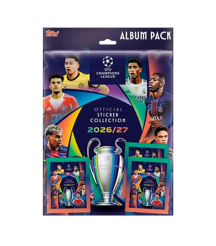 Topps UEFA Champions League Sticker Album 2026/27