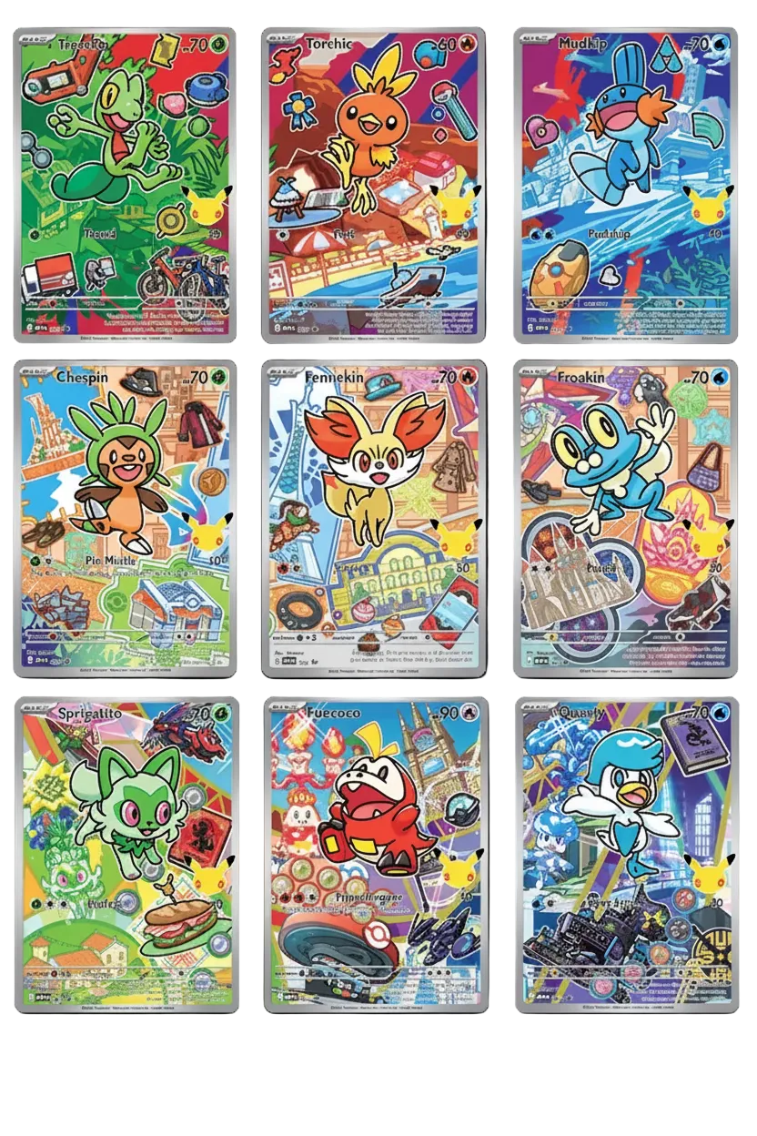 Pokemon First Partner Illustration Collection Series 3 - ITA