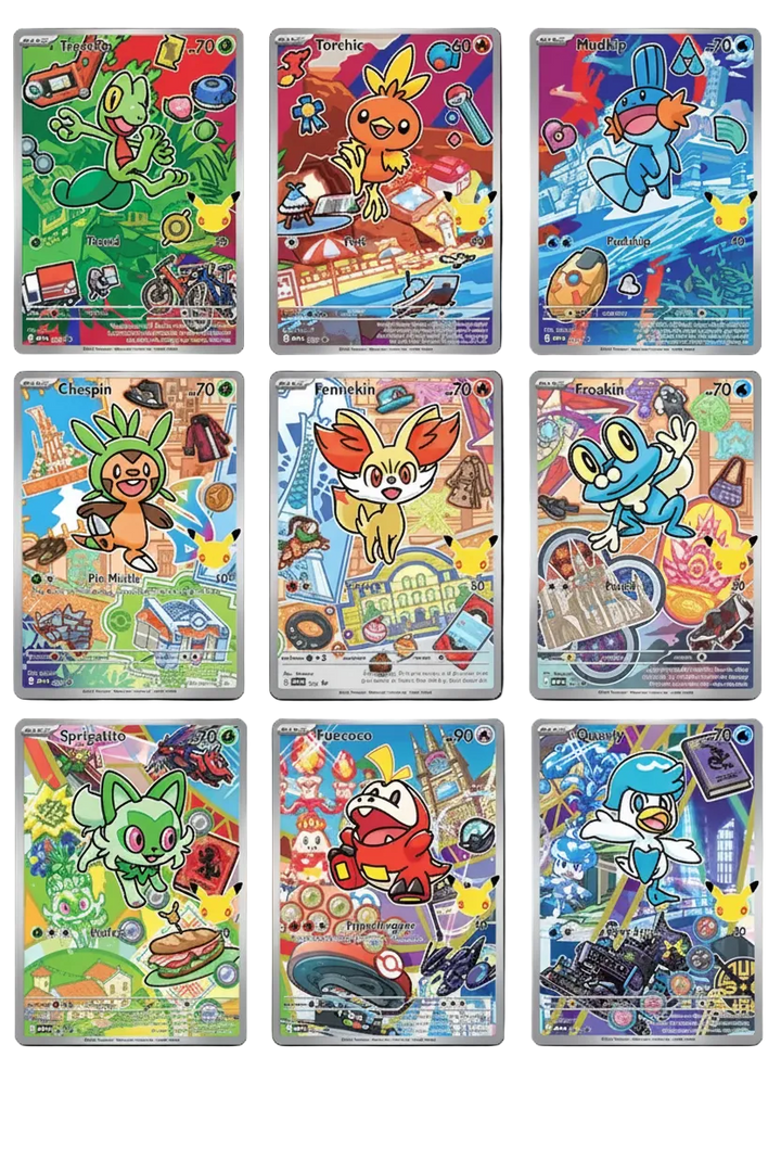 Pokemon First Partner Illustration Collection Series 3 - ITA
