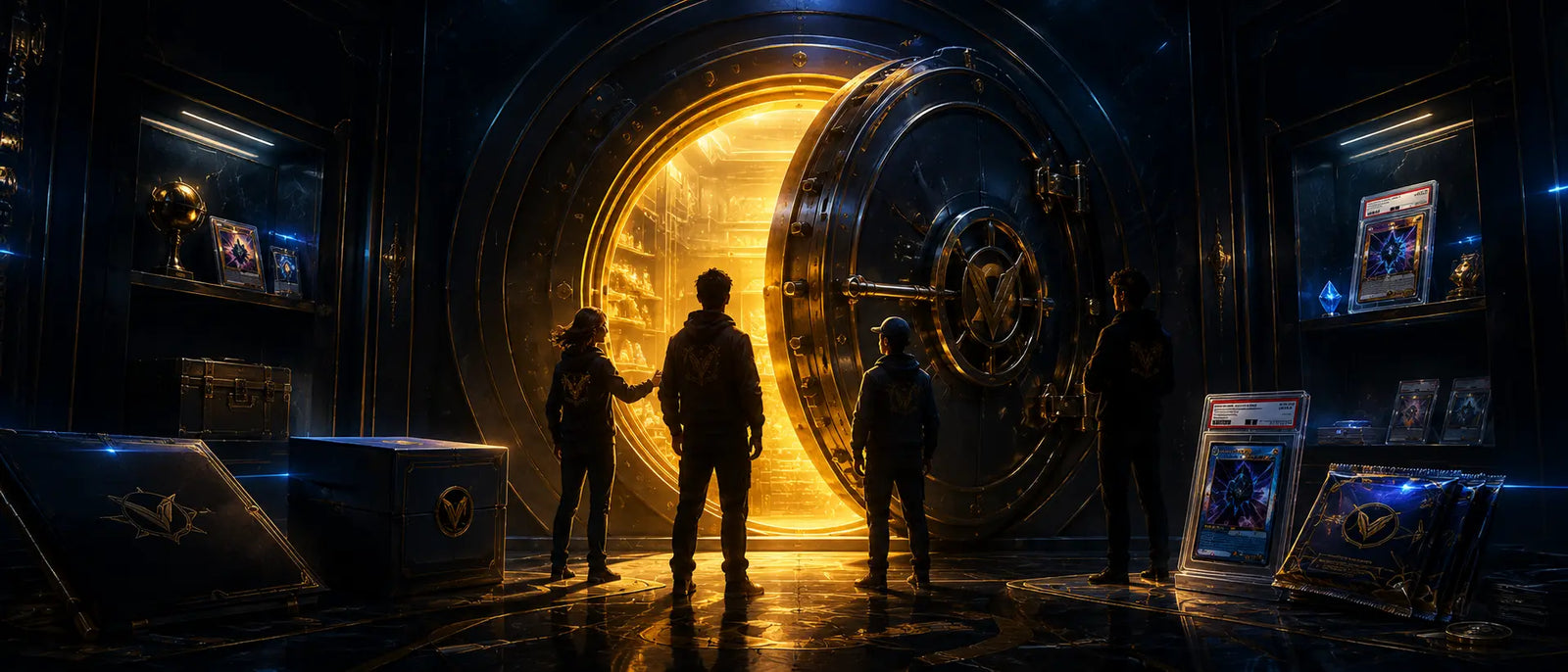 Be first inside the vault.